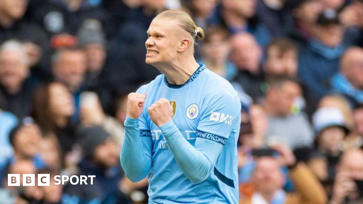 Erling Haaland: Striker Man City mencapai 100 keterlibatan gol Liga Premier dalam rekor waktu