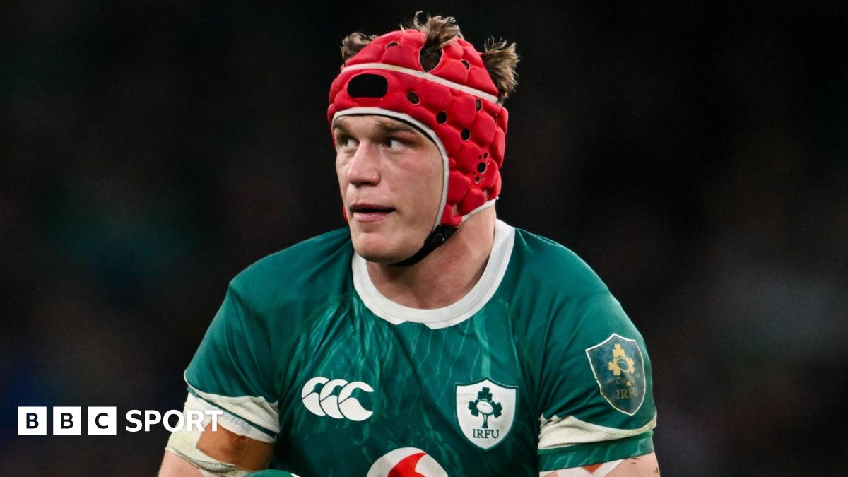 Josh van der Flier: Ireland forward wins Autumn Nations player of the series award