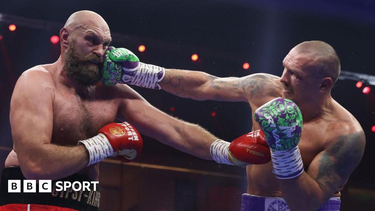 Fury 'in gym' and wants to fight Usyk again - Warren