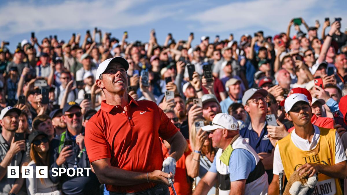 McIlroy takes 'insane' Portrush crowd on Open thrill ride