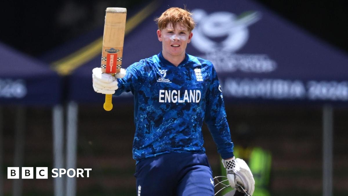 Rew century helps England to U19 World Cup final