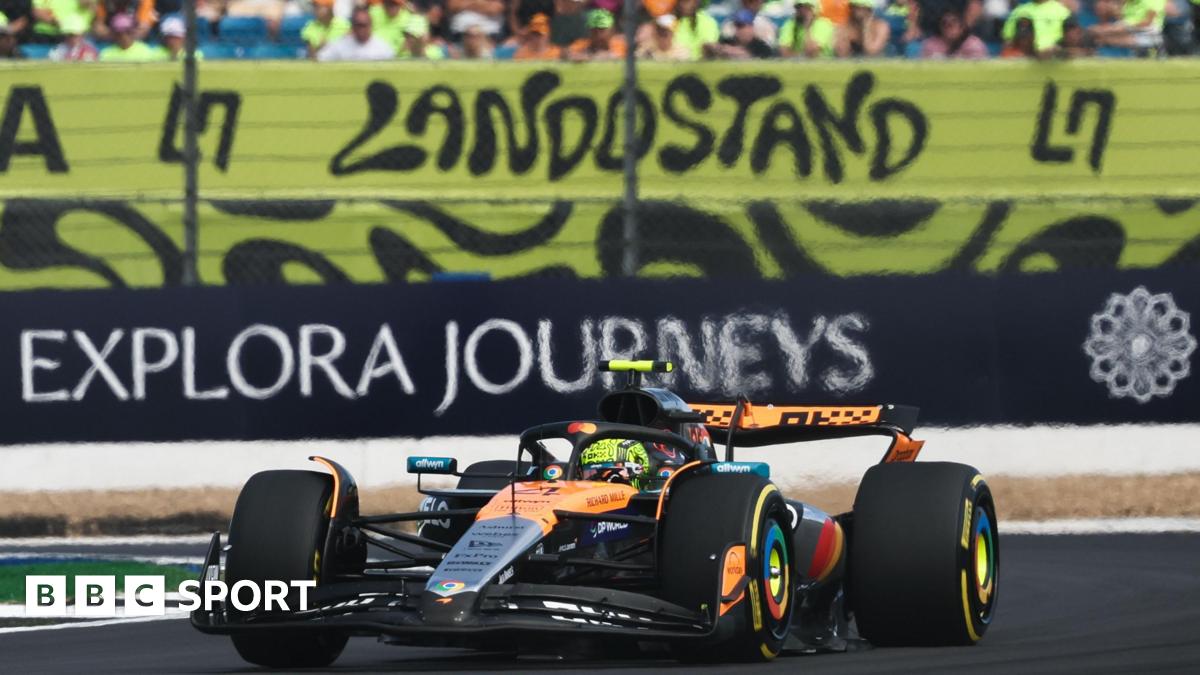 Norris sets Silverstone pace from Ferraris