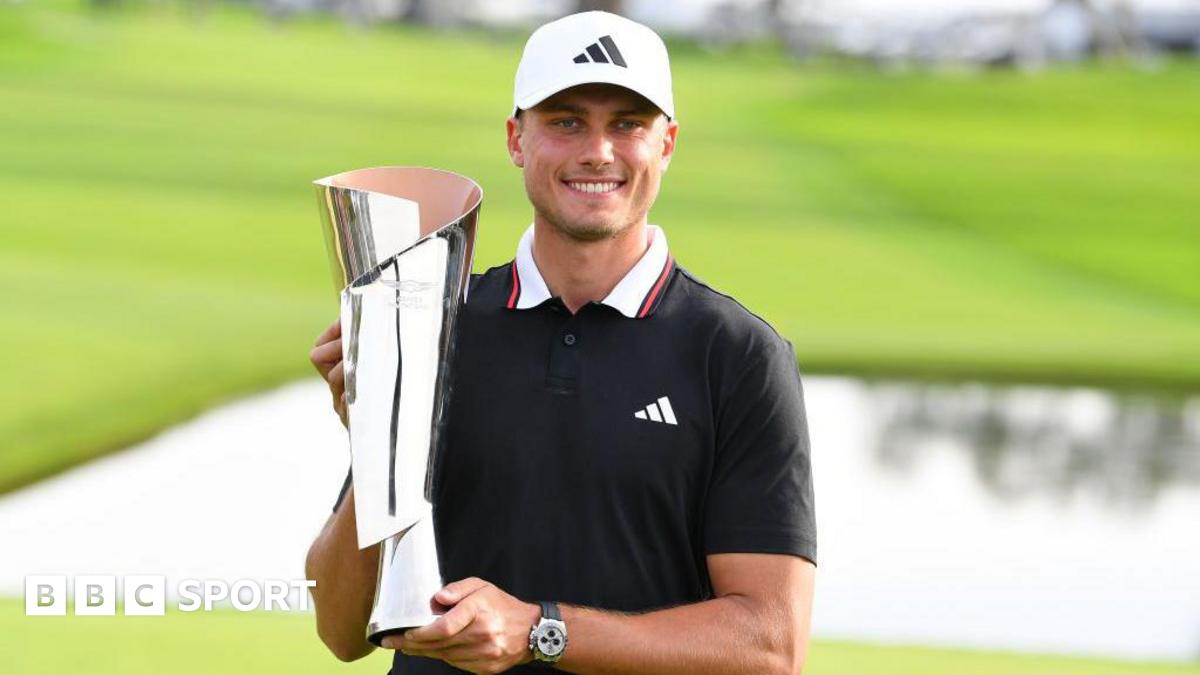 PGA Tour: Sweden's Ludvig Aberg snatches victory at Genesis Invitational