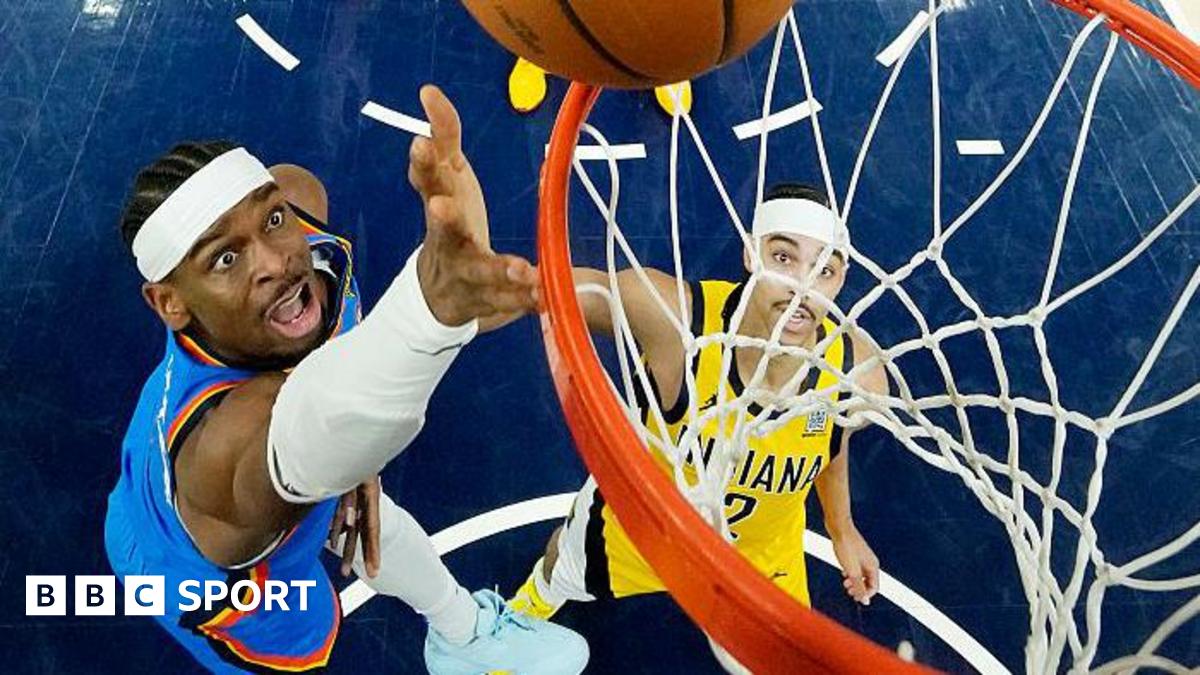 Thunder rally to beat Pacers and level NBA Finals