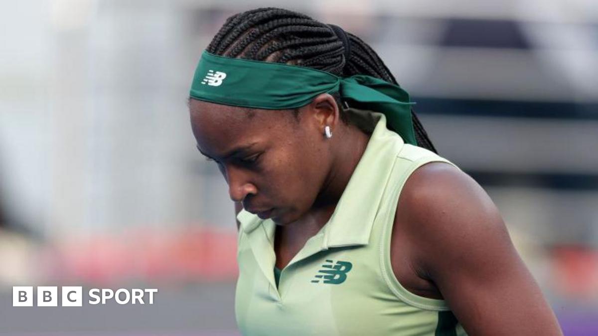 Double faults haunt Gauff in Qatar loss to Kostyuk