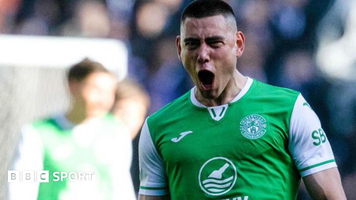 Hibernian extends Lewis Miller's contract through 2025/26