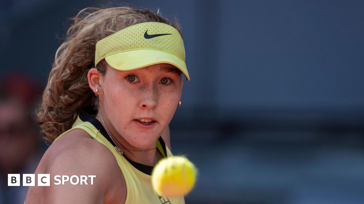 Andreeva beats Baptiste to reach first Madrid final