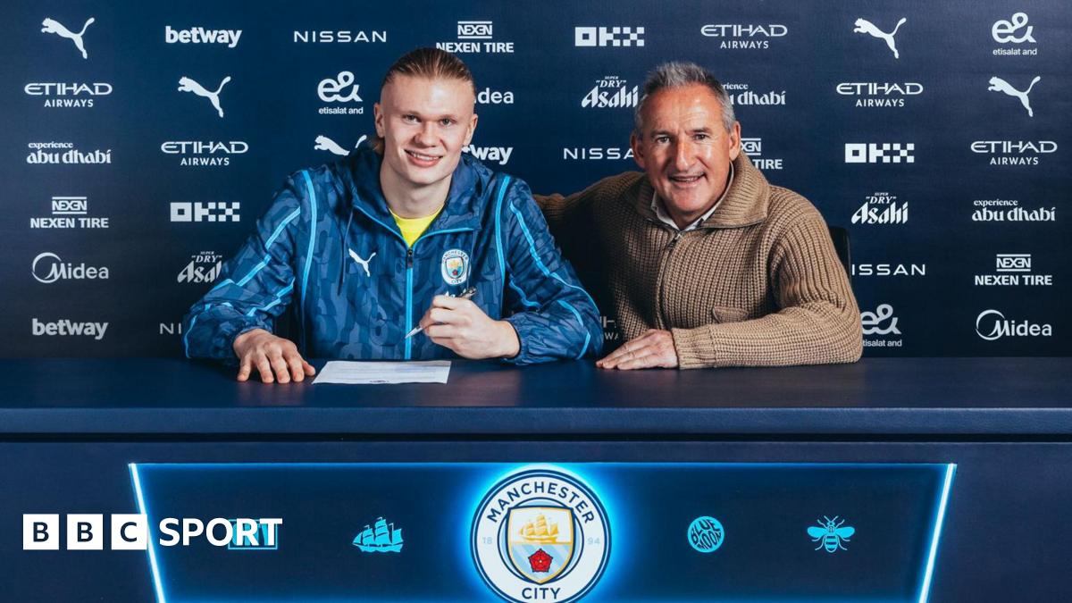 Erling Haaland Signs Decade-Long Contract with Manchester City