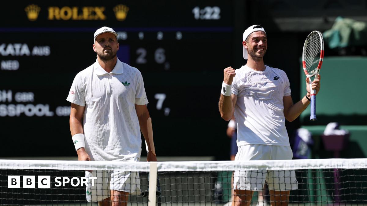 GB's Cash & Glasspool make history with doubles title