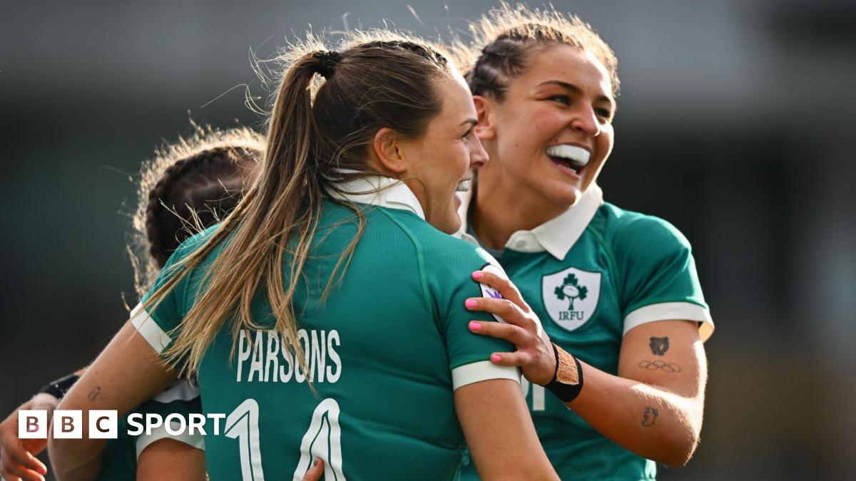 Parsons hat-trick as Ireland thrash Italy in Galway