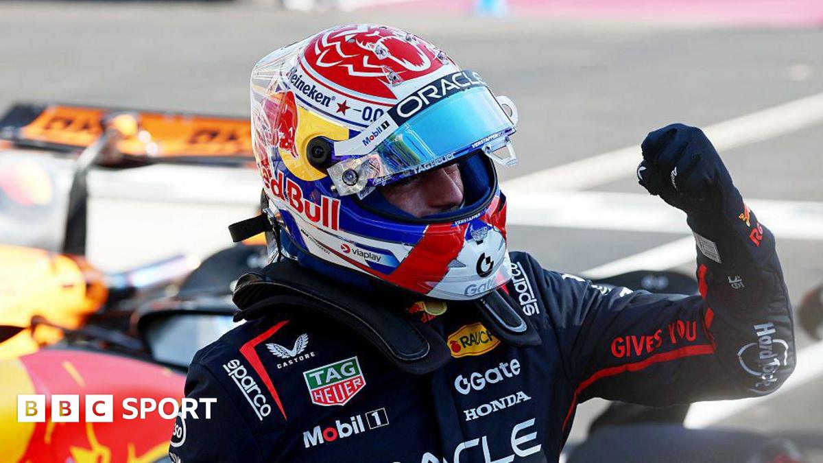 Max Verstappen Takes Pole at Italian Grand Prix Monza
