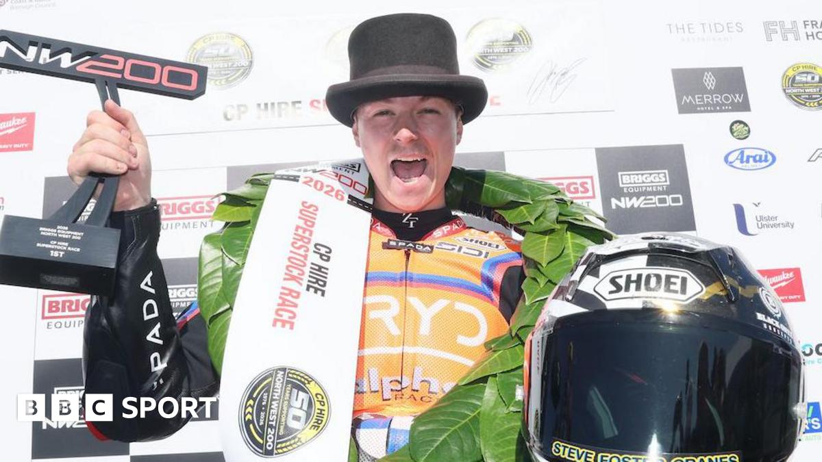 Stacey double on NW200 debut as Irwin & Dunlop also win