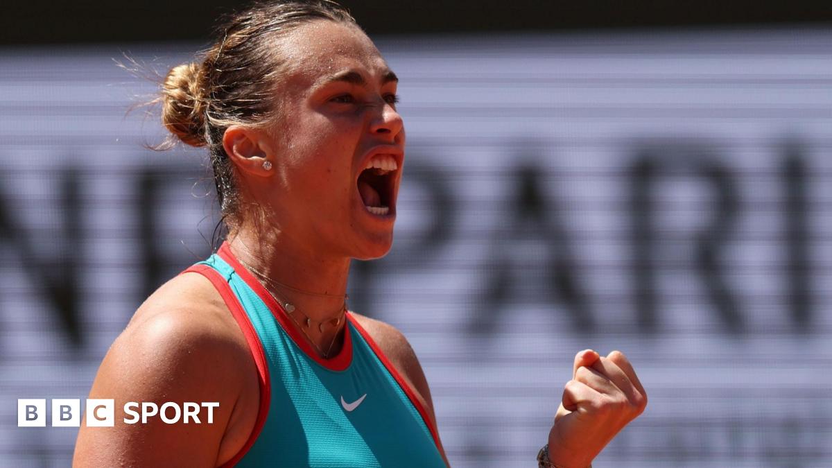 Sabalenka storms into French Open fourth round
