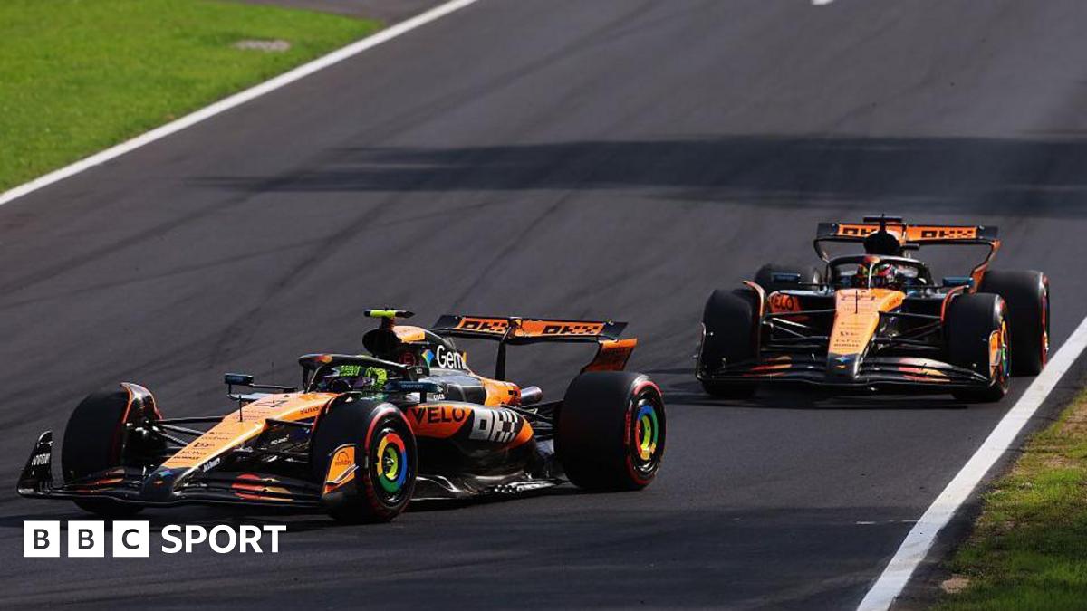 Italian Grand Prix result: Max Verstappen wins as Oscar Piastri lets Lando Norris past to take second at Monza