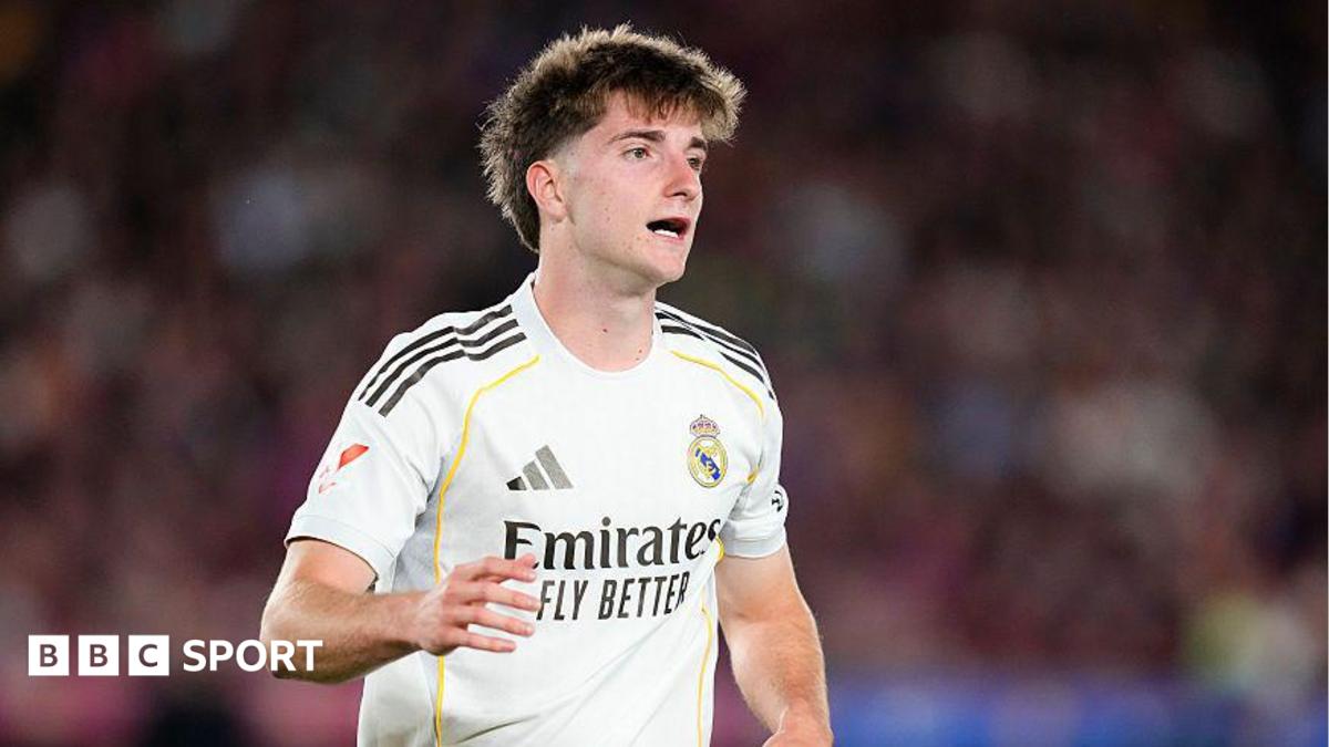 Photo: BBC Cesar Palacios attacking midfield of Real Madrid