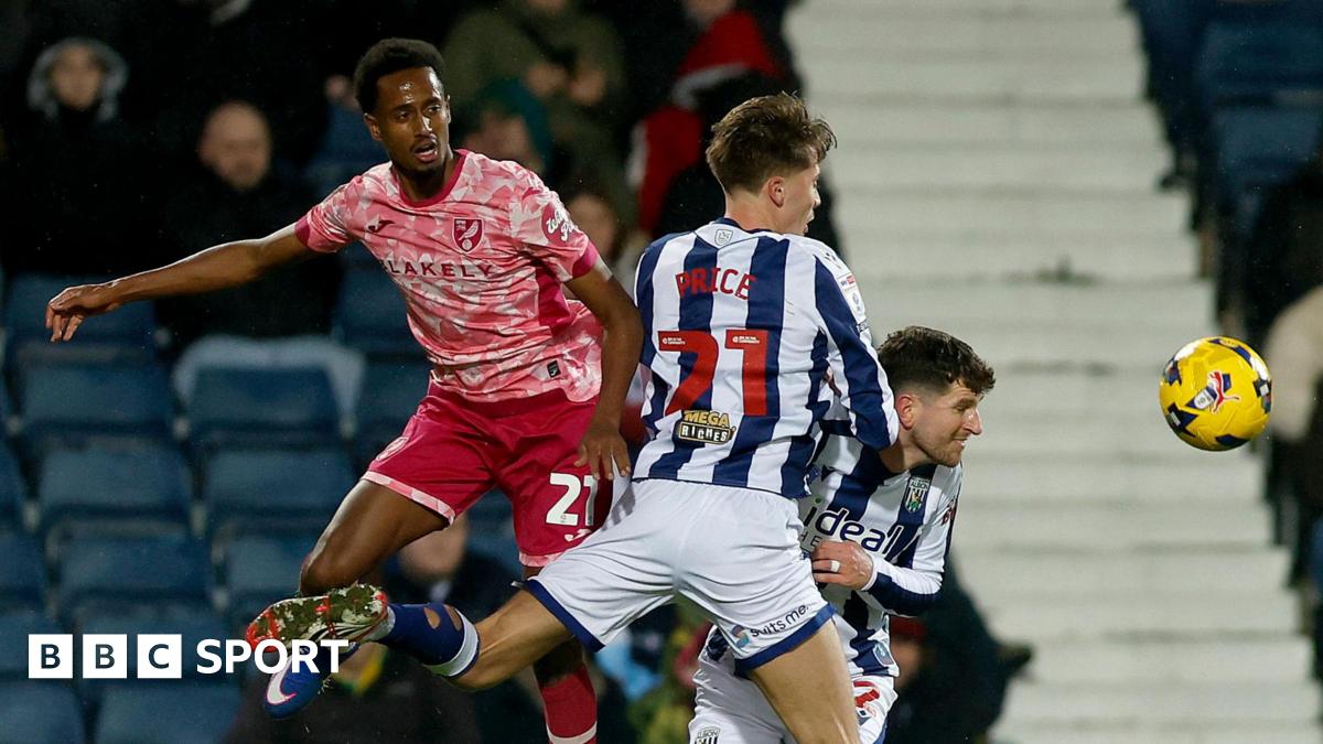 Norwich thrash West Brom to move out of drop zone   BBC