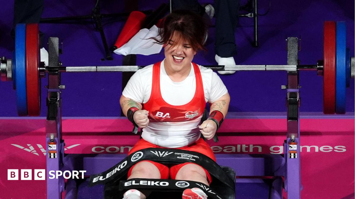England's Broome earns powerlifting bronze