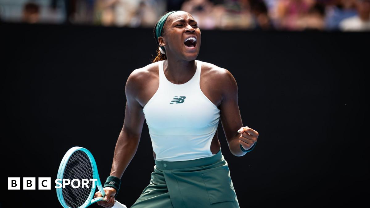 Gauff fights back to join Sabalenka in quarters