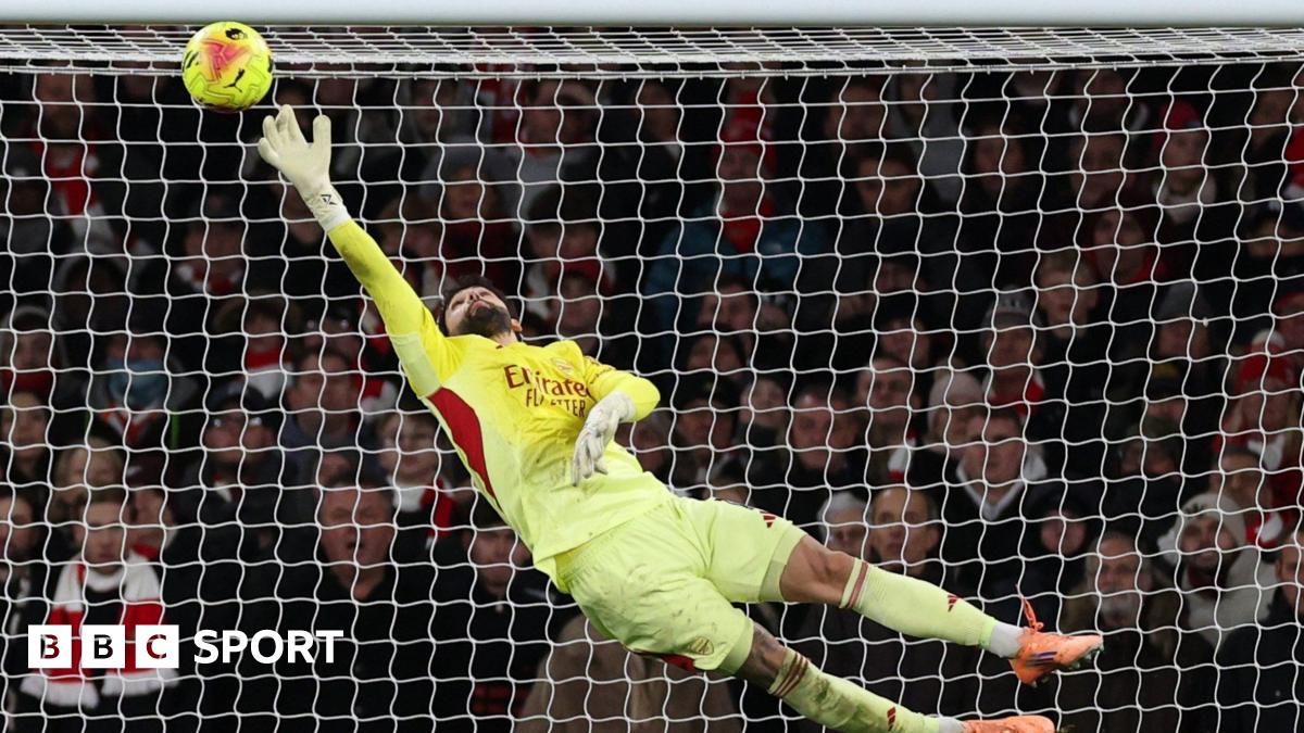 Arsenal in 'survival' mode as 'sensational' Raya save keeps them top