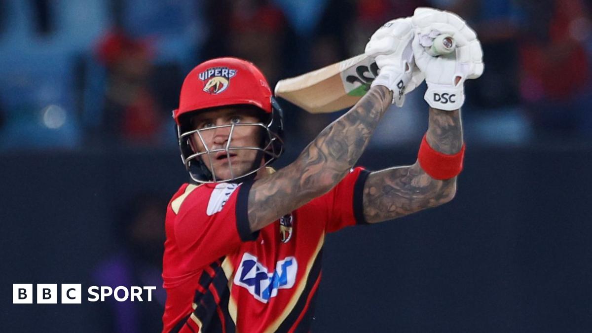 Alex Hales: Ex-England opener becomes second-highest T20 cricket run-scorer