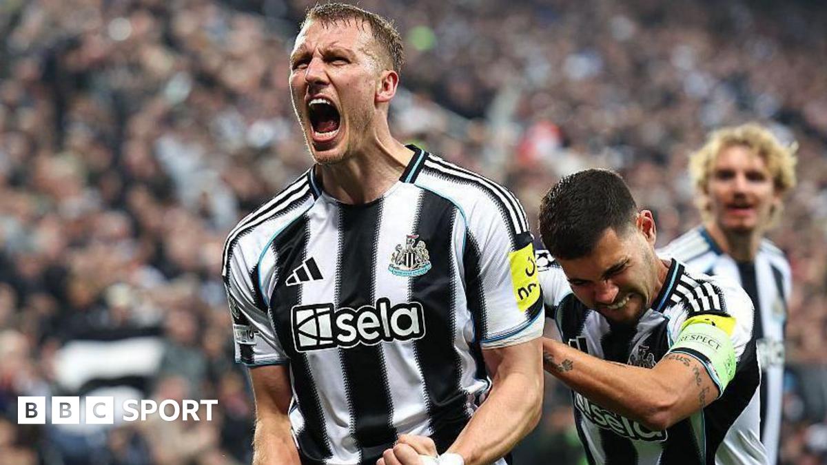 Newcastle 2-0 Athletic Club: Dan Burn and Joelinton score headers in Magpies win