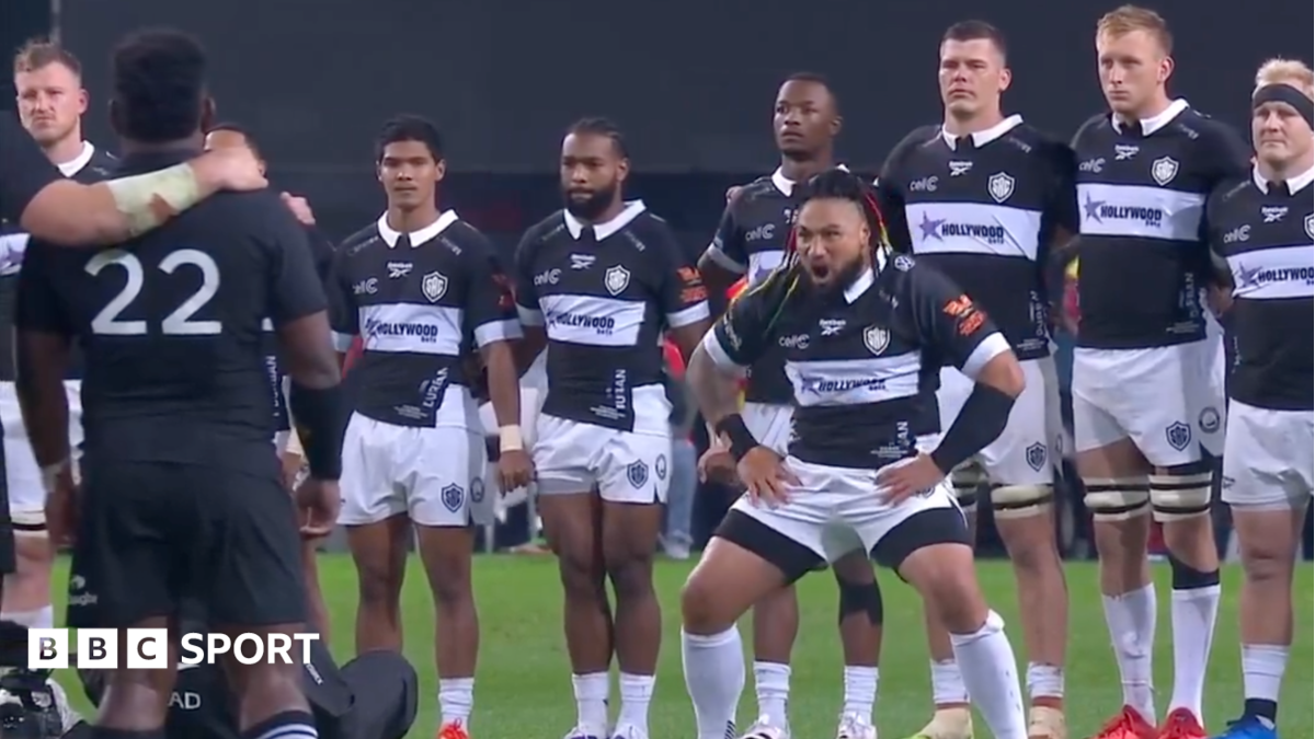Nonu, 44, performs solo haka in response to All Blacks