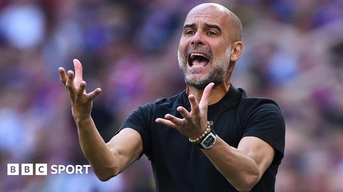 Guardiola defends season with Community Shield trophy claim
