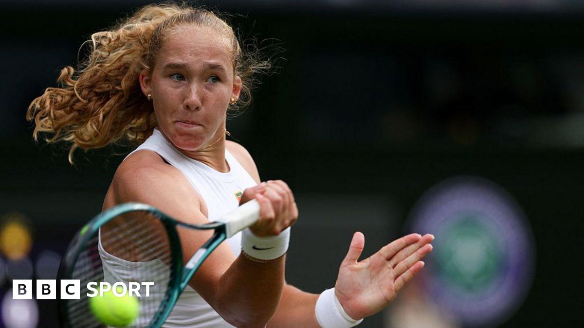'I forgot the score' - Andreeva into Wimbledon quarters