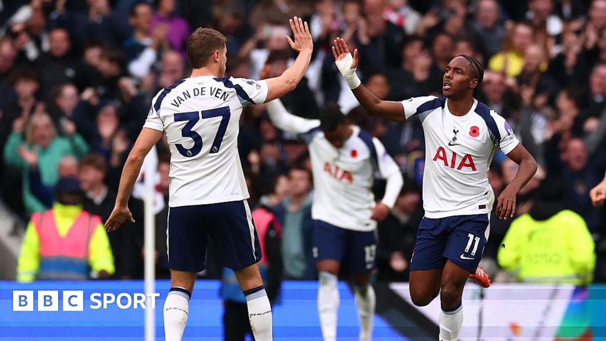 Tottenham 2-2 Man Utd: Defeat, to victory, and finally a draw for Spurs - BBC
