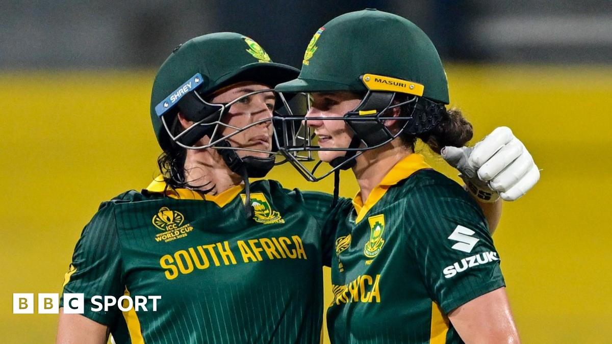 Women’s Cricket World Cup 2025: South Africa thrash Sri Lanka in rain-shortened game