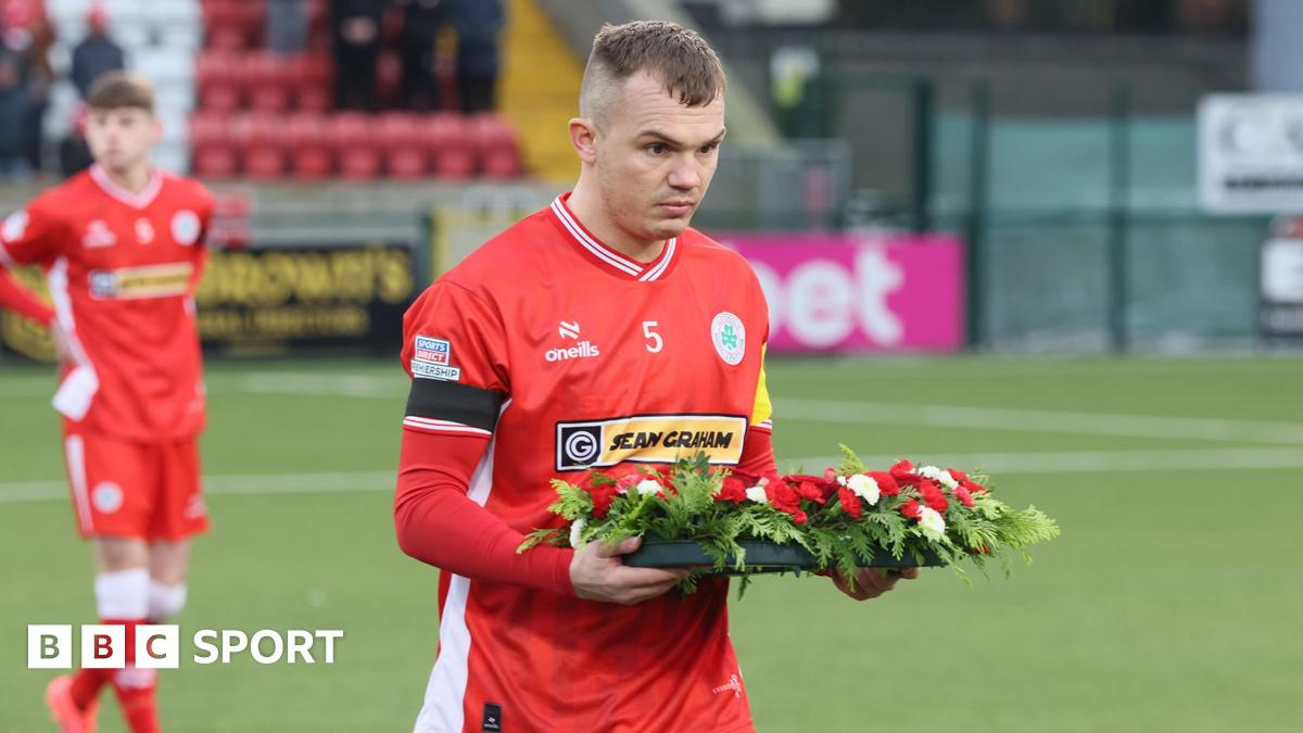 Michael Newberry: Tributes paid to defender ahead of Irish Cup ties