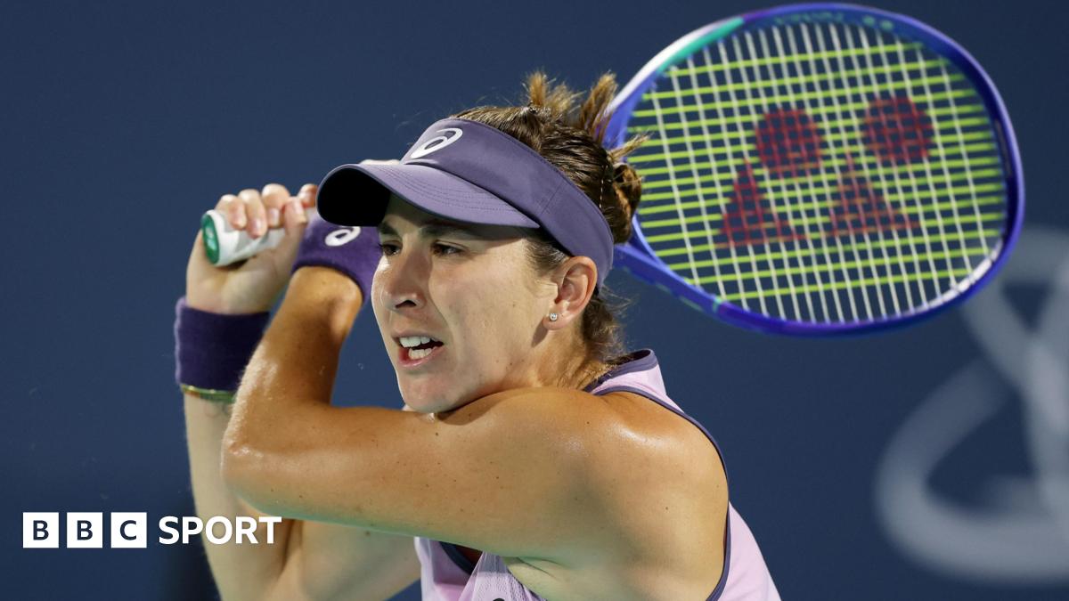 Abu Dhabi Open: Belinda Bencic beats Elena Rybakina to reach first final since maternity leave