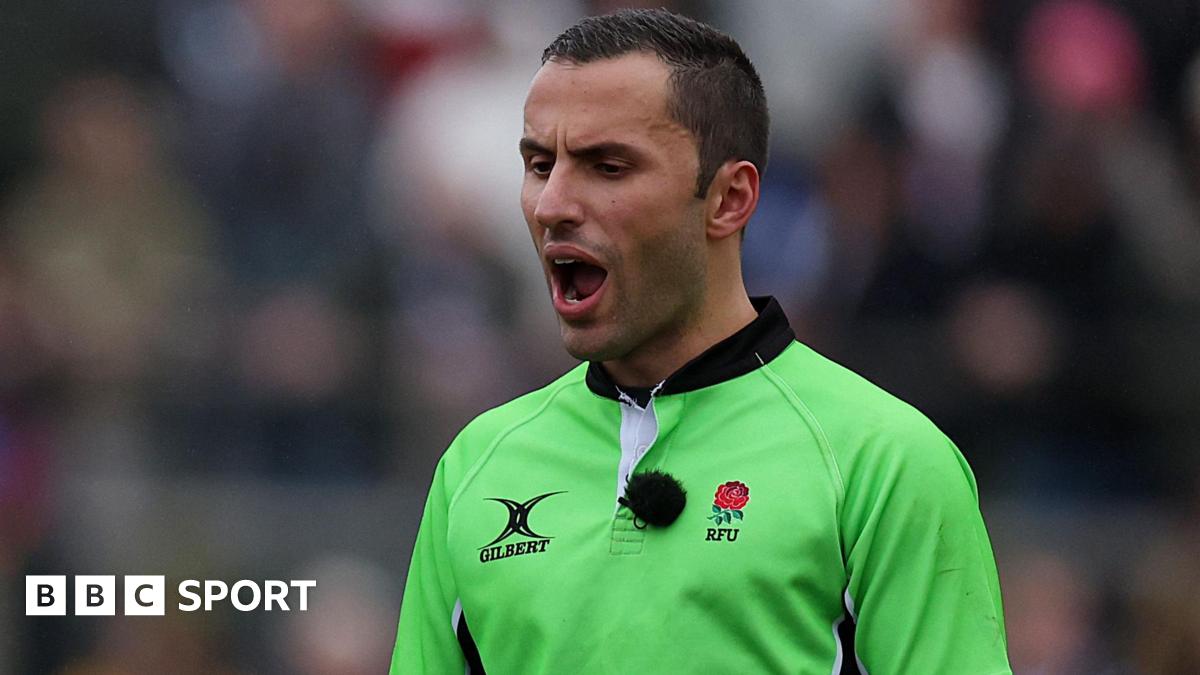 Ampthill v Hartpury abandoned after referee Alex Thomas hit by ball