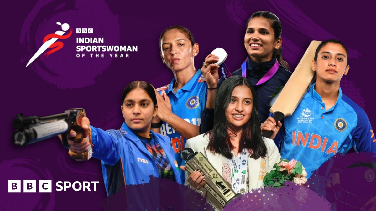 Who are the five nominees for BBC Indian Sportswoman of the Year?