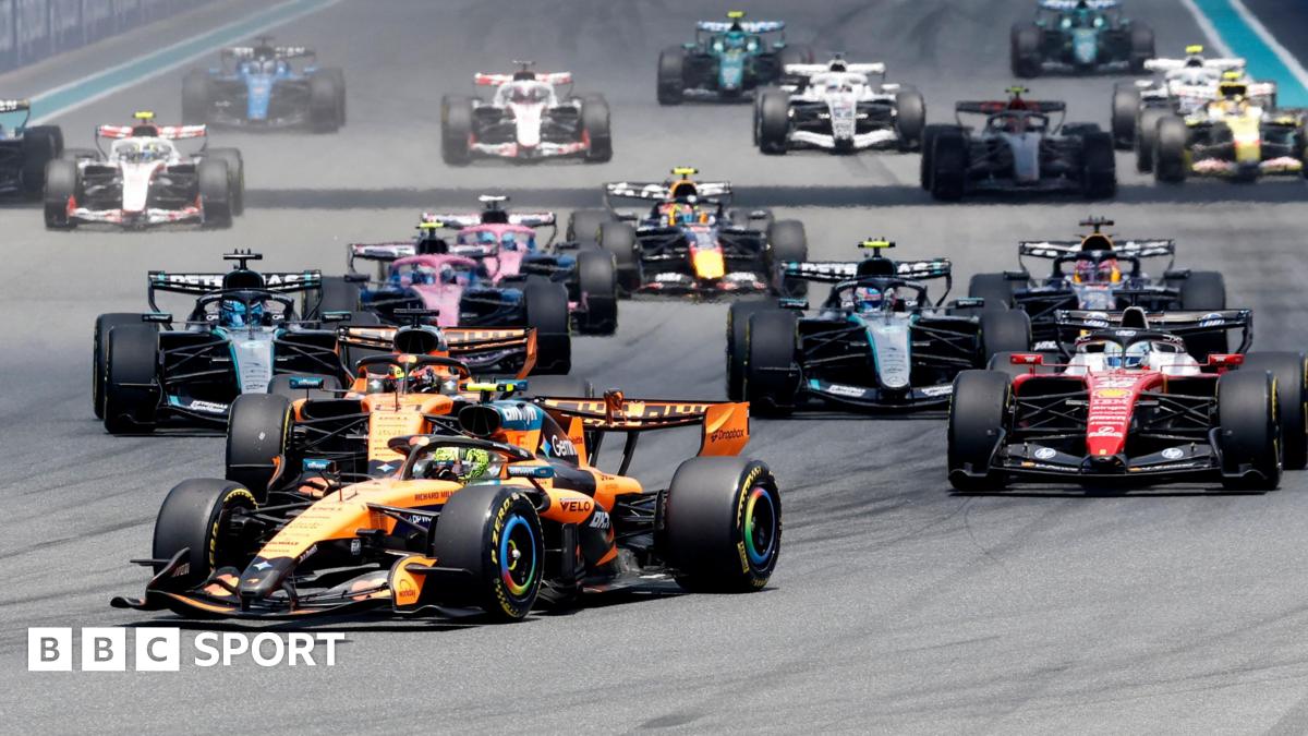 Norris snatches Miami sprint pole as McLaren upgrades shake up F1 order