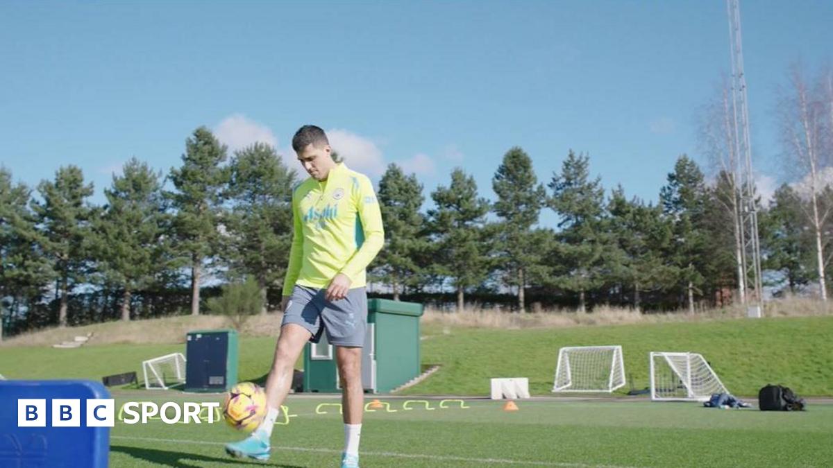 Man City's Rodri returns to individual training