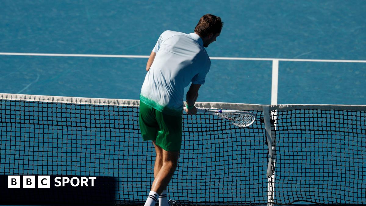 Medvedev heavily fined for Australian Open behaviour