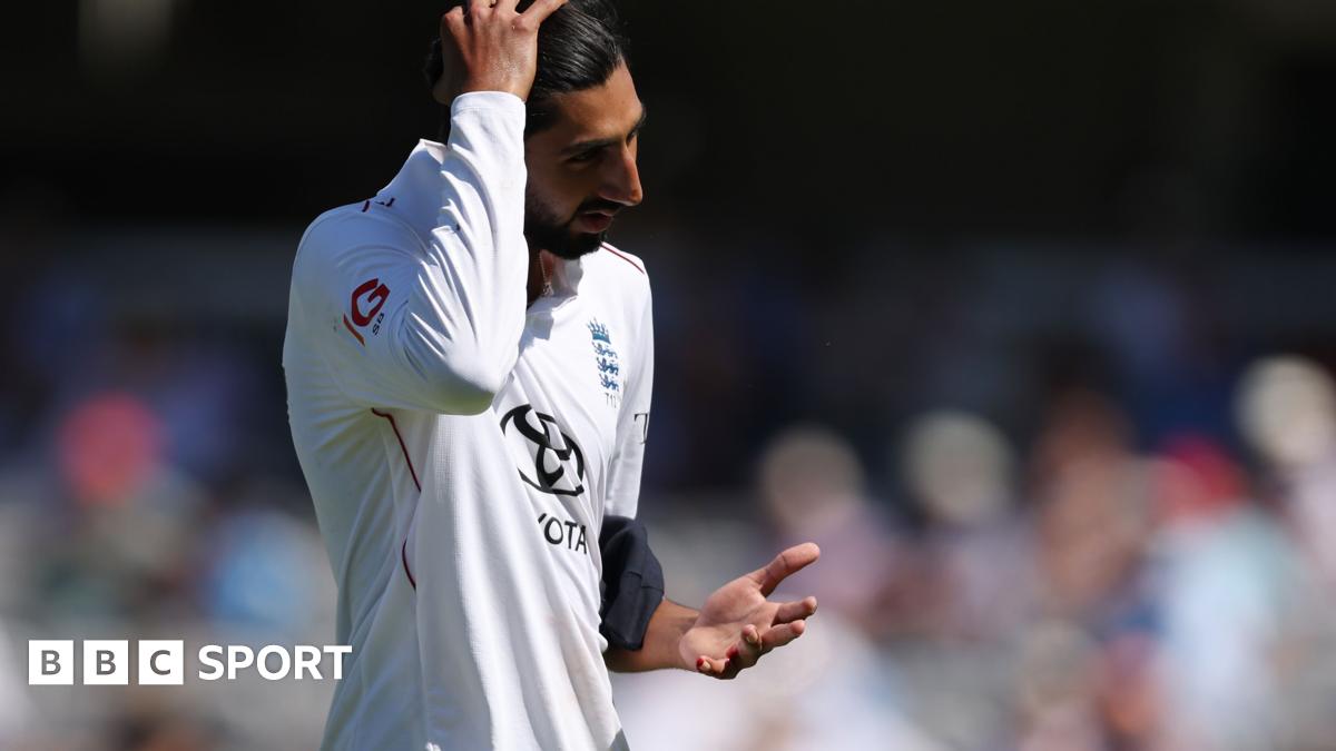 England spinner Bashir out of series with injury
