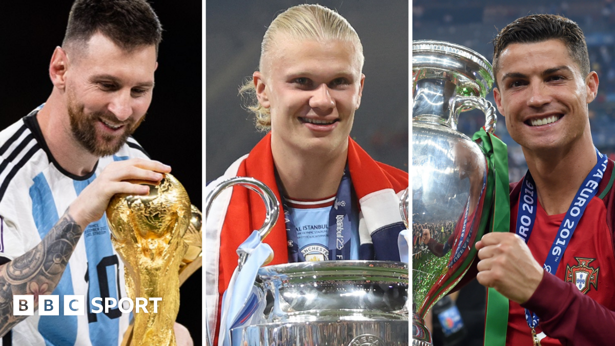 Haaland says he's 'far off' Messi & Ronaldo