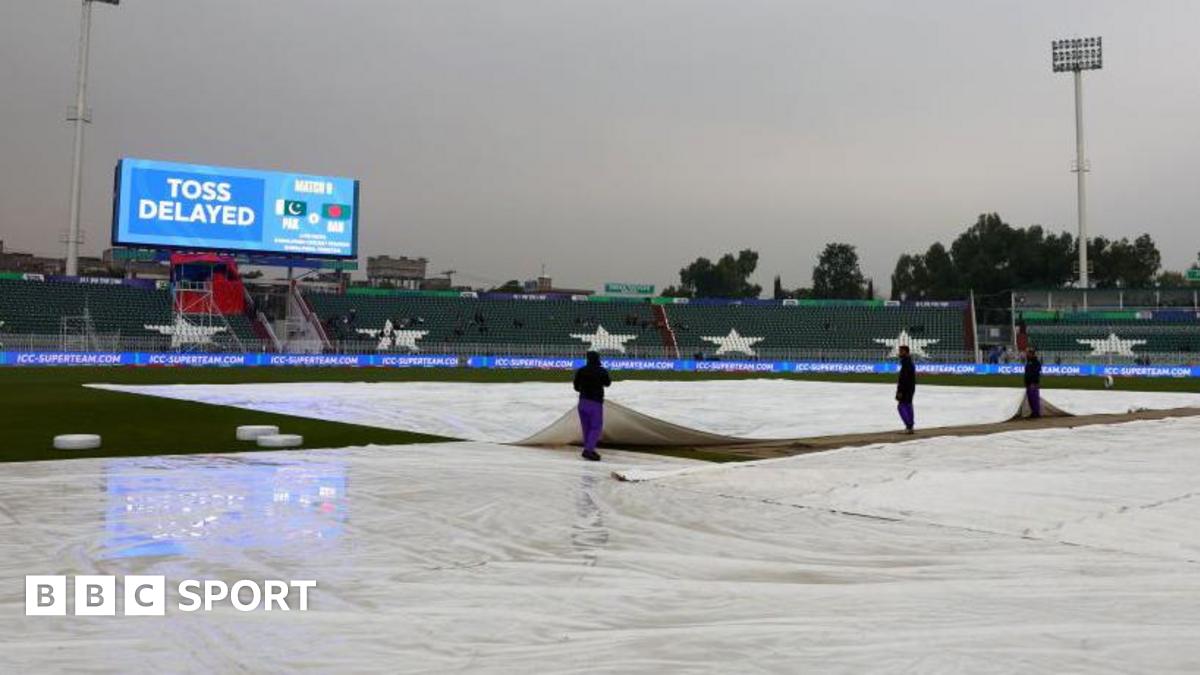 Pakistan-Bangladesh washed out at Champions Trophy