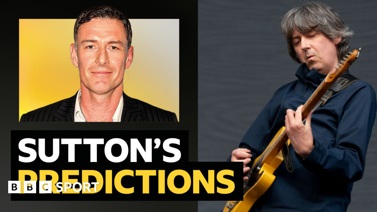 Sutton's predictions v The Charlatans guitarist Mark Collins