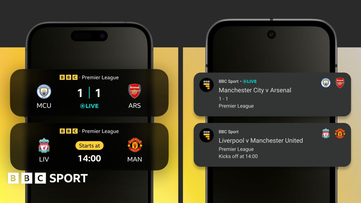 Get live score updates for your football team on your lock screen for 2026-27