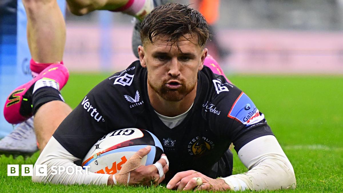 Slade stars as Exeter crush Harlequins in Prem