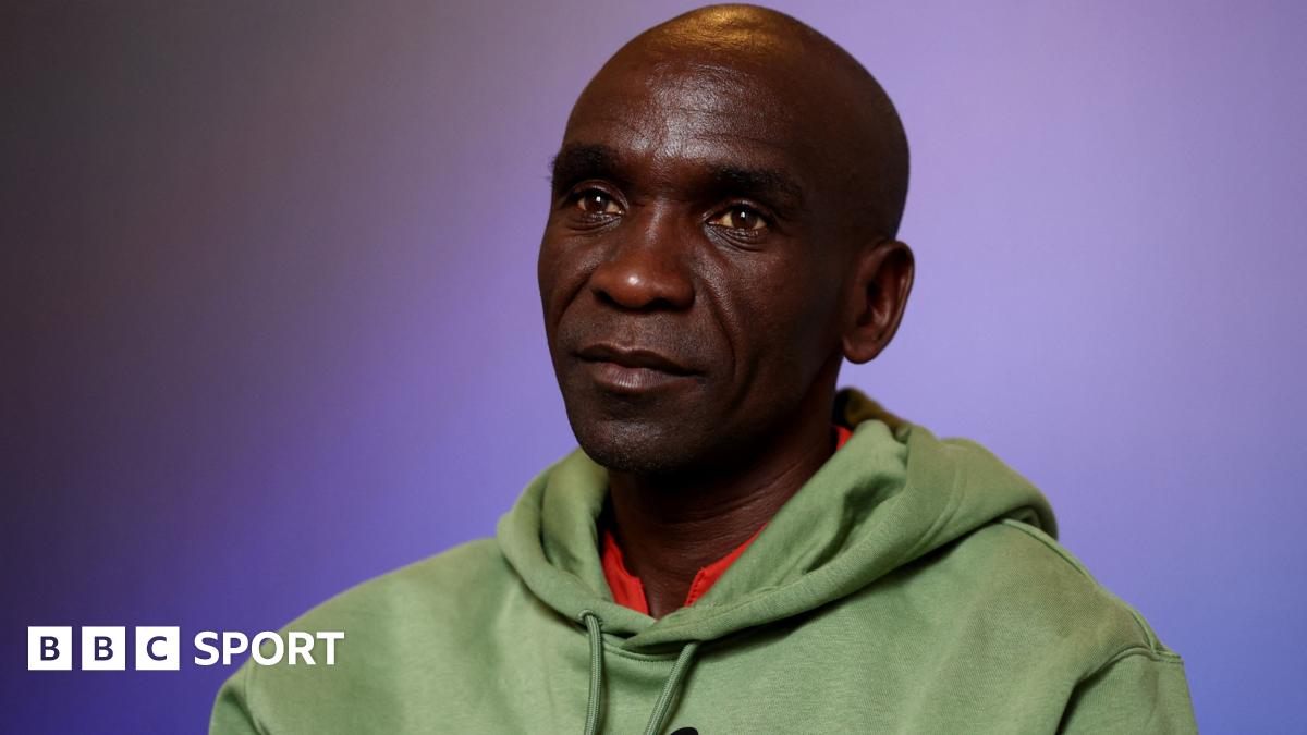 Eliud Kipchoge's family threatened after death of Kelvin Kiptum - BBC Sport