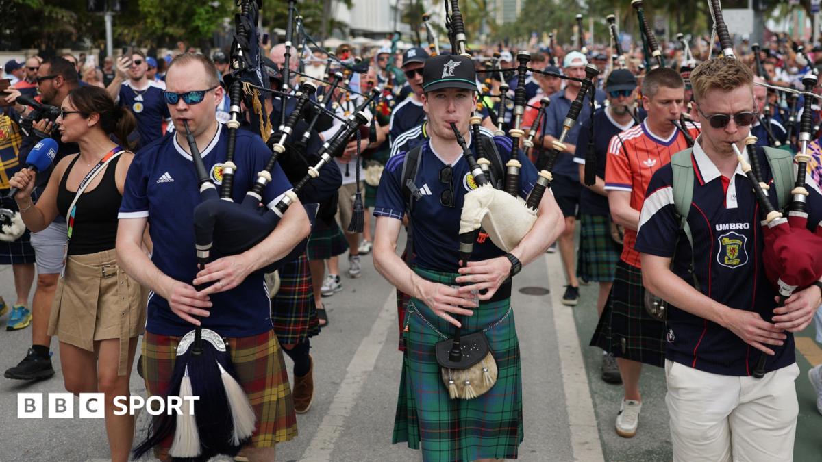World Cup: Tartan Army making their mark in Miami