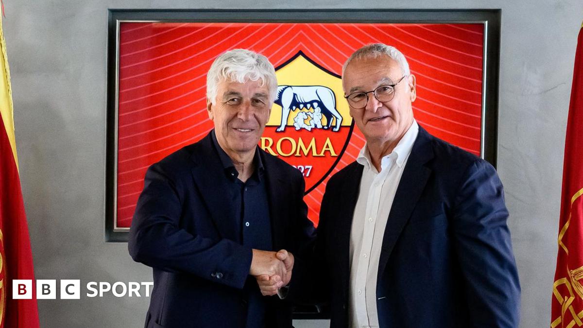 Gasperini replaces Ranieri as Roma manager