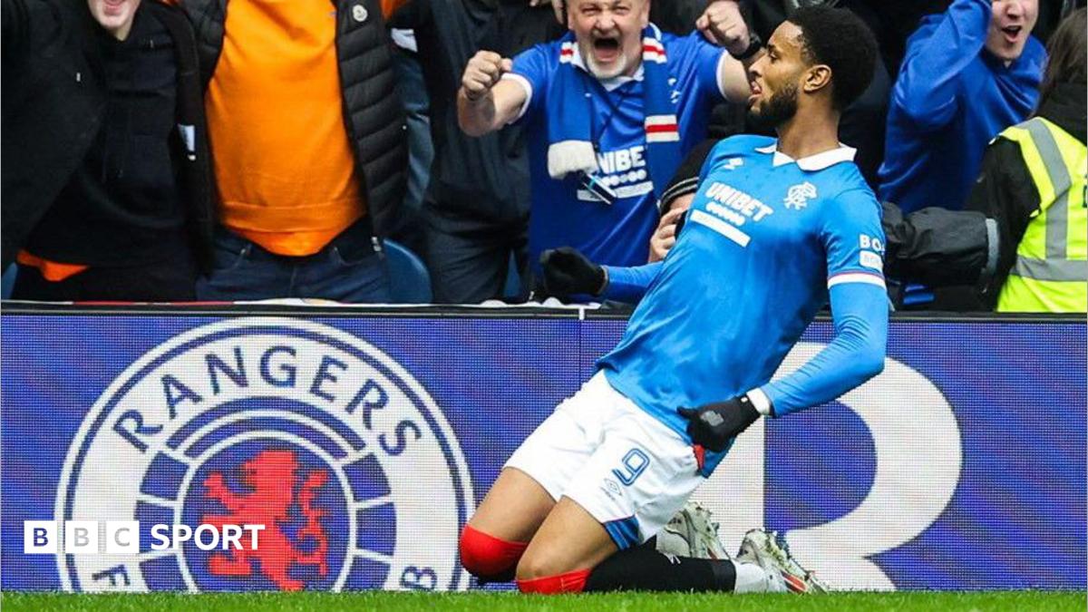 Does Youssef Chermiti need partner to thrive at Rangers? - BBC Sport