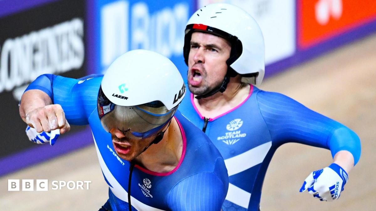Fachie survives painful crash to take another gold after Wales 'poke bear'