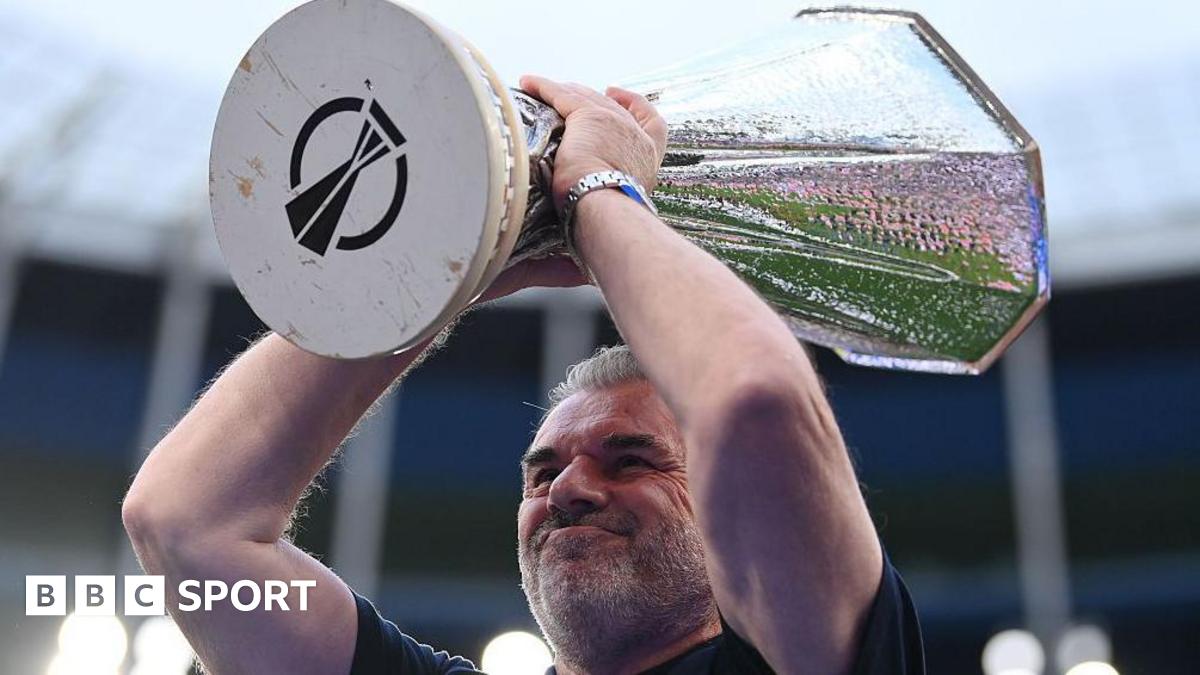 Ange Postecoglou: Tottenham boss leaves 16 days after Europa League triumph