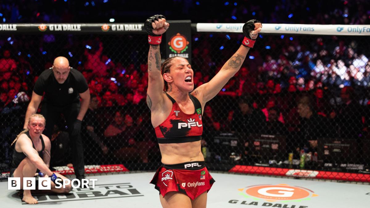 PFL Europa: Cris Cyborg vence a Sara Collins antes de criticar a la británica Dakota Ditcheva